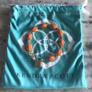 Orange Kendra Scott Bracelet